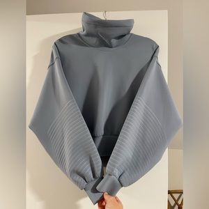 Lulu Lemon Neoprene Mock-Neck Sweater. Worn once.